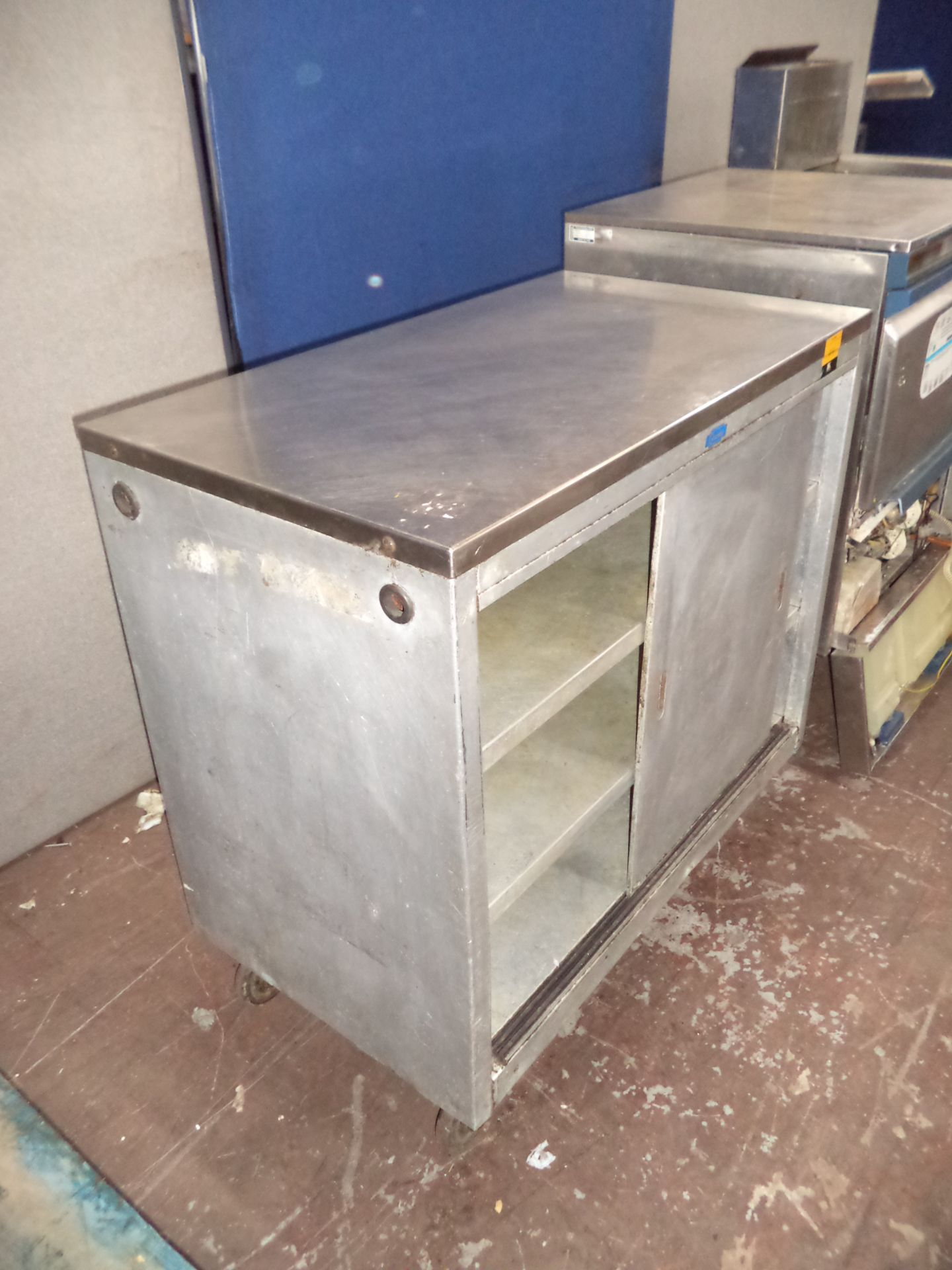 Grundy stainless steel warming cupboard IMPORTANT: Please remember goods successfully bid upon - Image 2 of 3