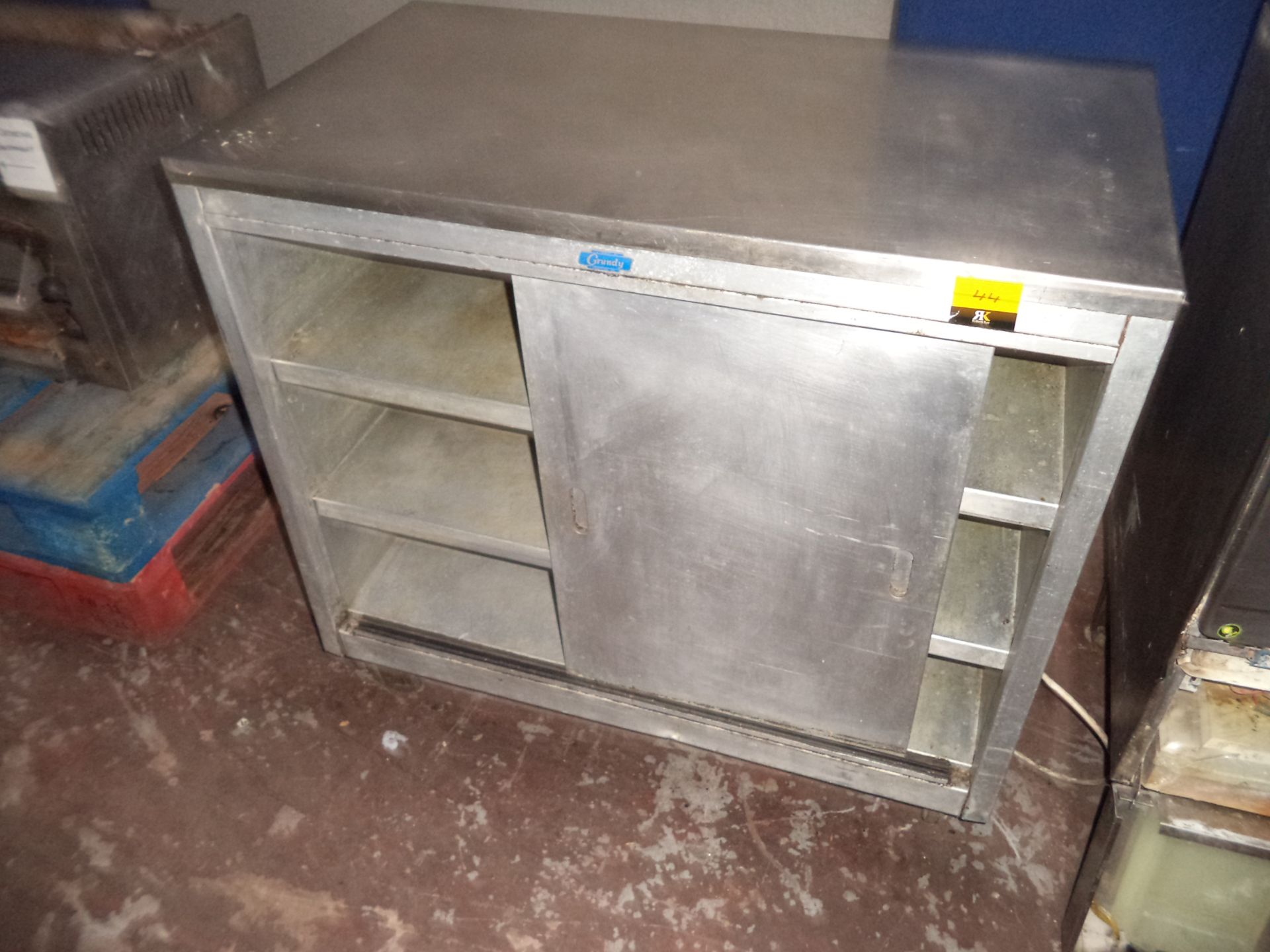 Grundy stainless steel warming cupboard IMPORTANT: Please remember goods successfully bid upon