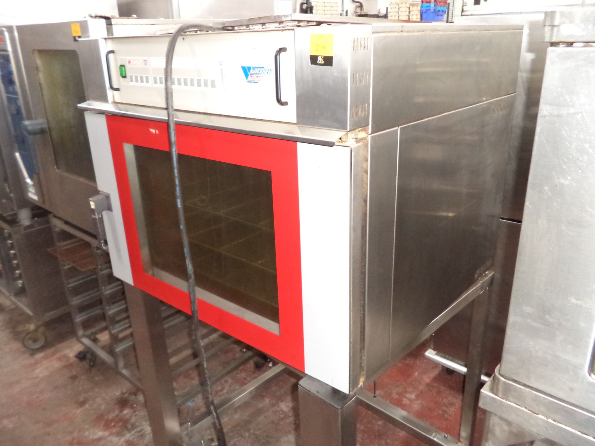 Wiesheu Wiwa touchscreen control multifunction oven IMPORTANT: Please remember goods successfully