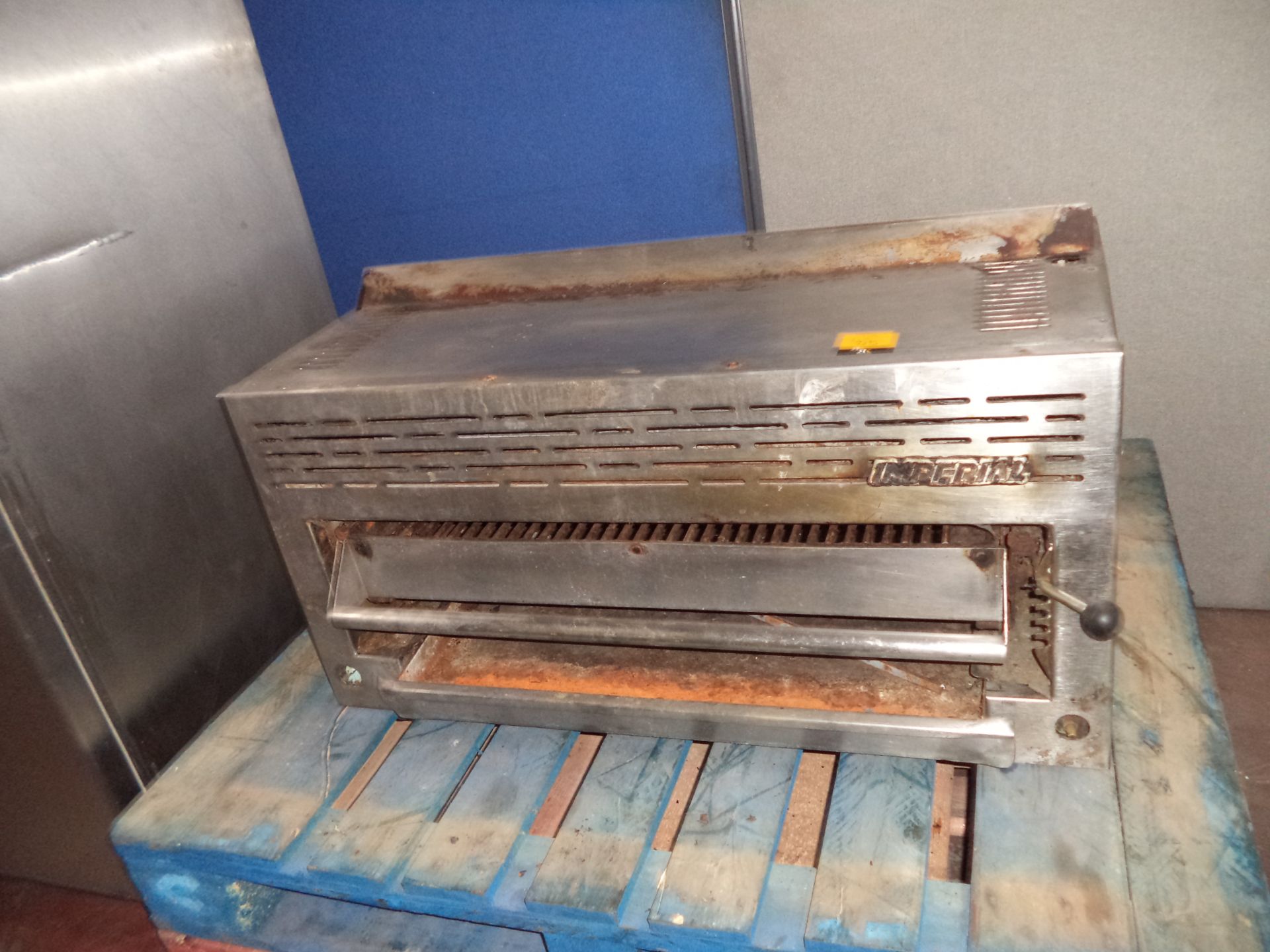 Imperial stainless steel large overhead grill unit IMPORTANT: Please remember goods successfully bid - Image 3 of 3