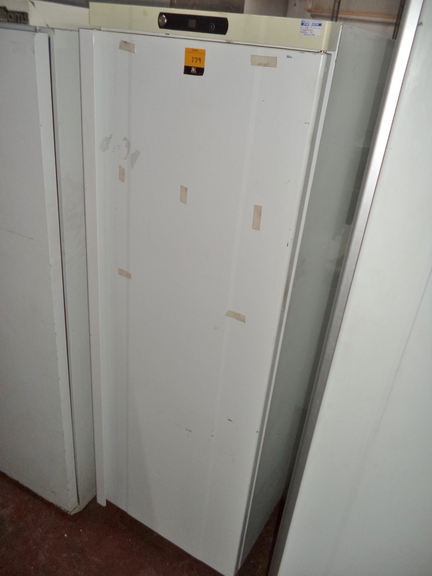 Gram K400 floor standing fridge IMPORTANT: Please remember goods successfully bid upon must be