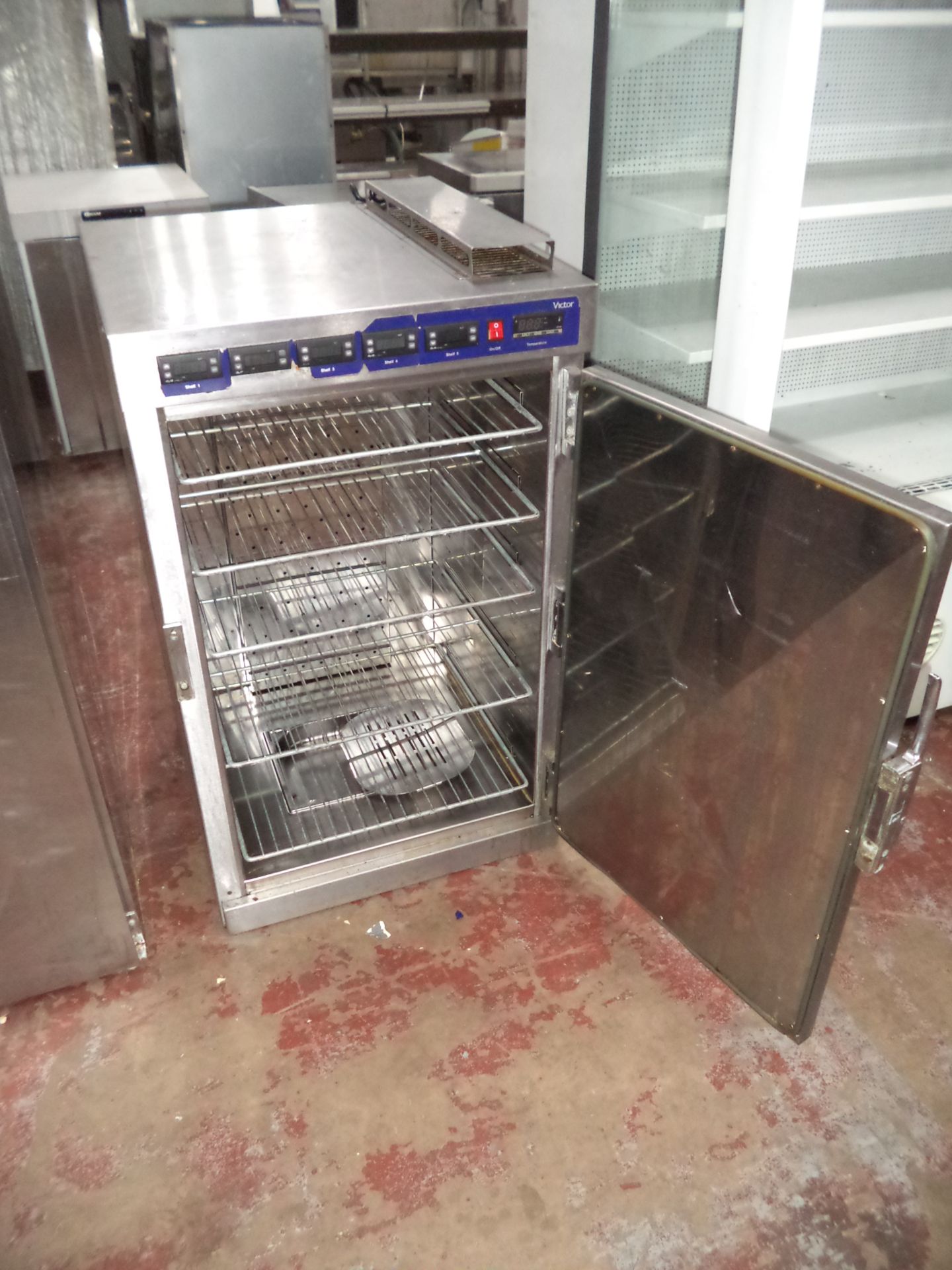 Victor stainless steel warming cupboard, model BL50H1SRST, with individual temperature controls - Bild 2 aus 3