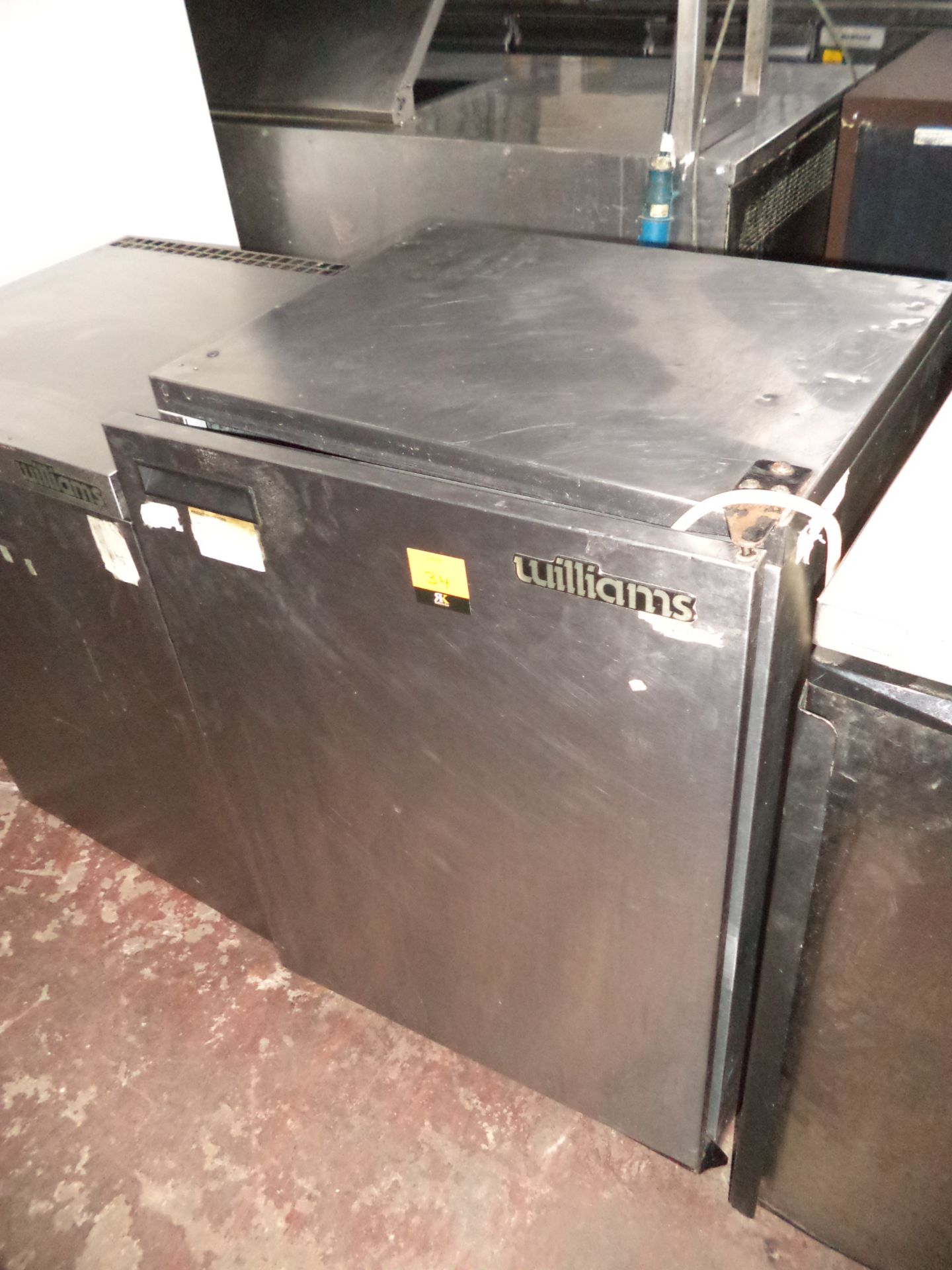 Williams stainless steel commercial counter height fridge, model BC155 IMPORTANT: Please remember