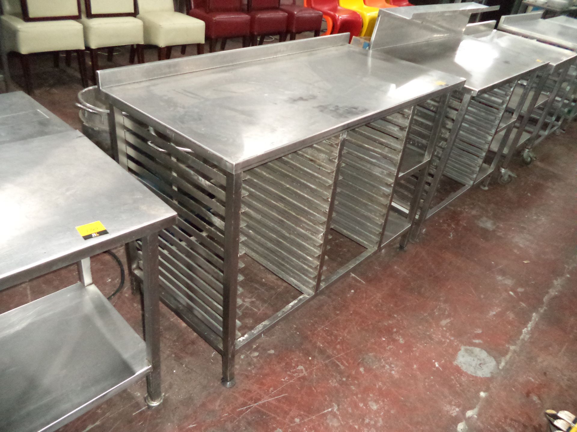 Stainless steel multi-tier table IMPORTANT: Please remember goods successfully bid upon must be paid - Image 2 of 2