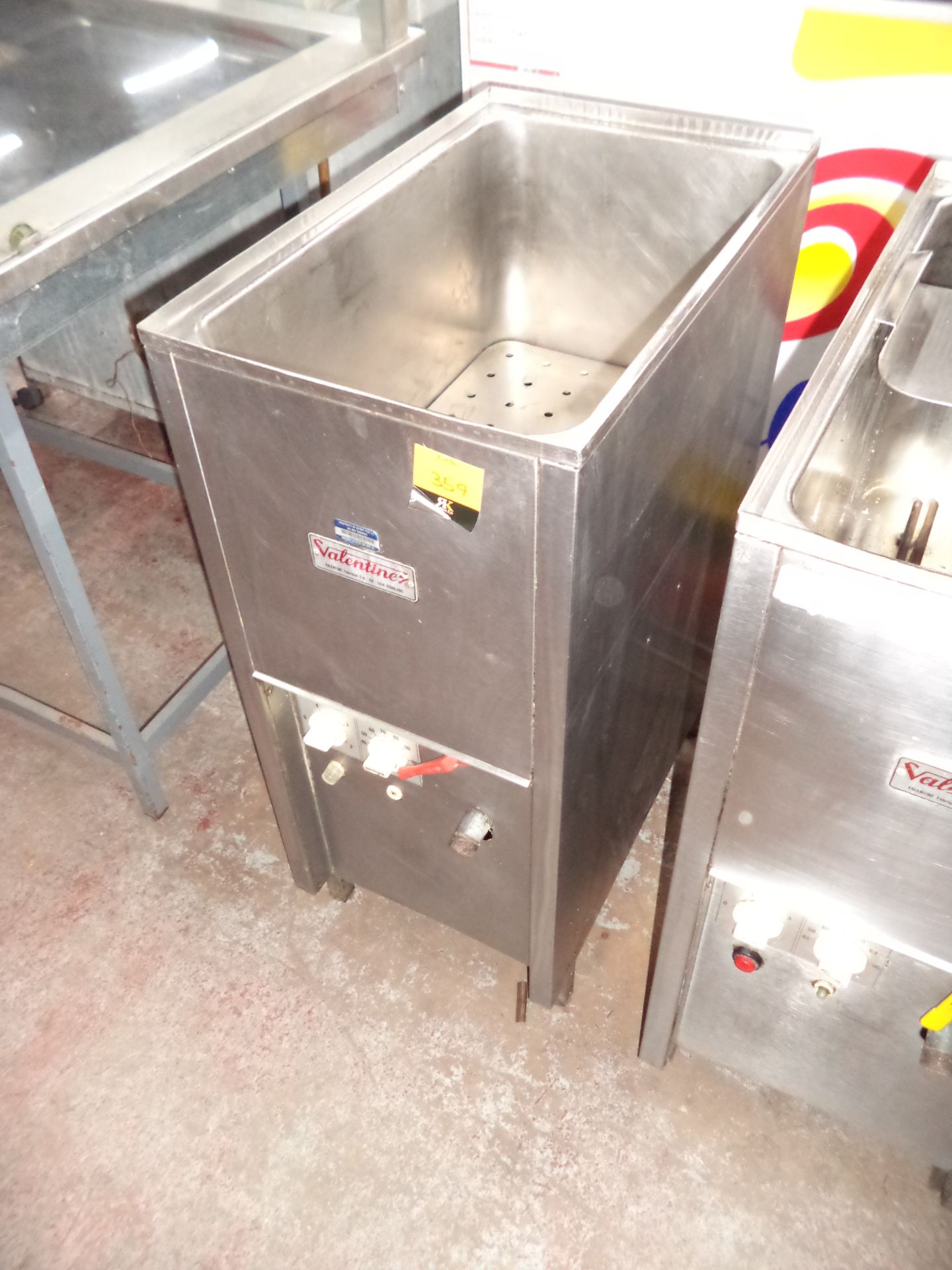 Valentine model VMC1 pasta boiler IMPORTANT: Please remember goods successfully bid upon must be