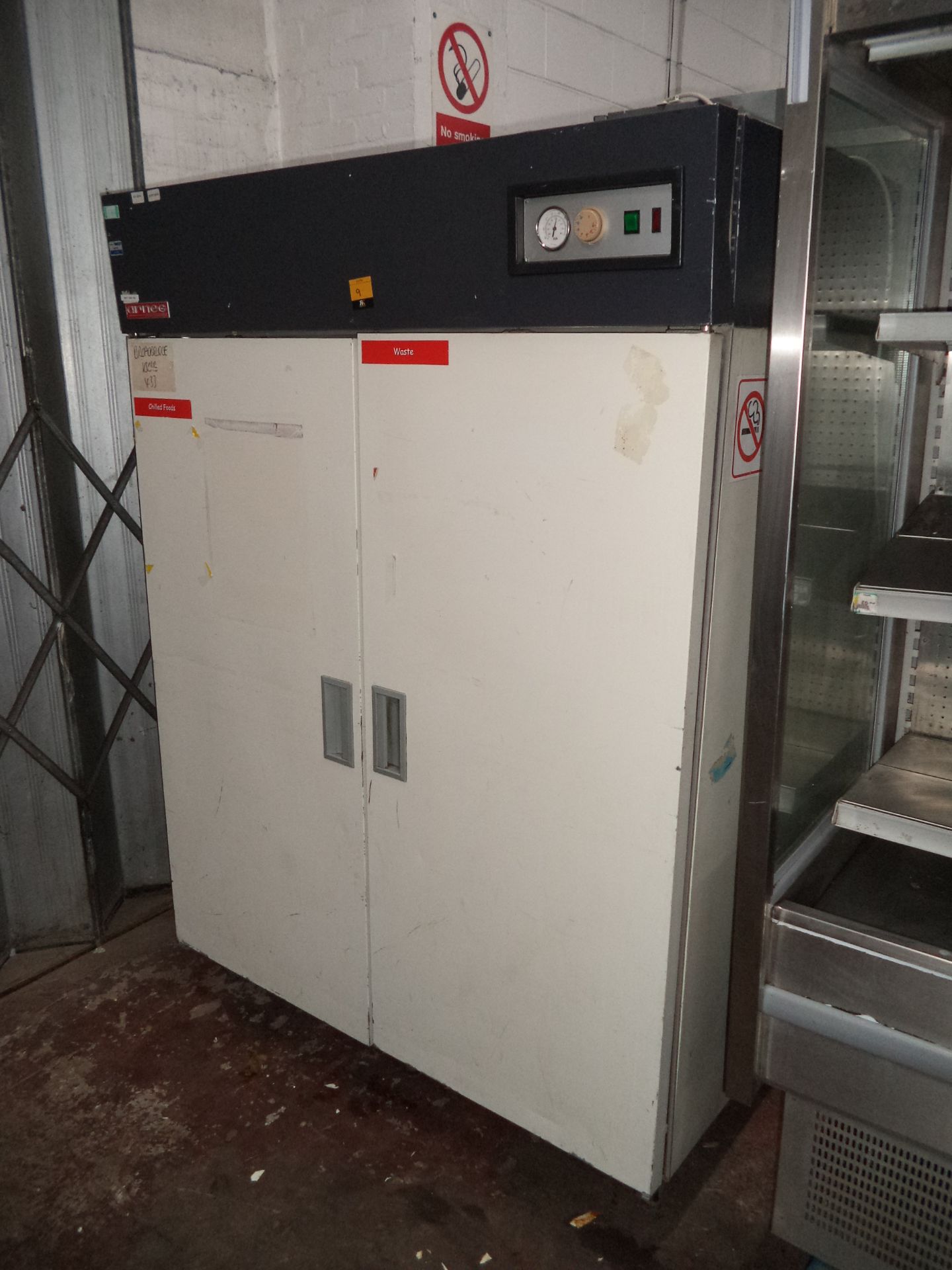 Arneg twin door fridge IMPORTANT: Please remember goods successfully bid upon must be paid for and