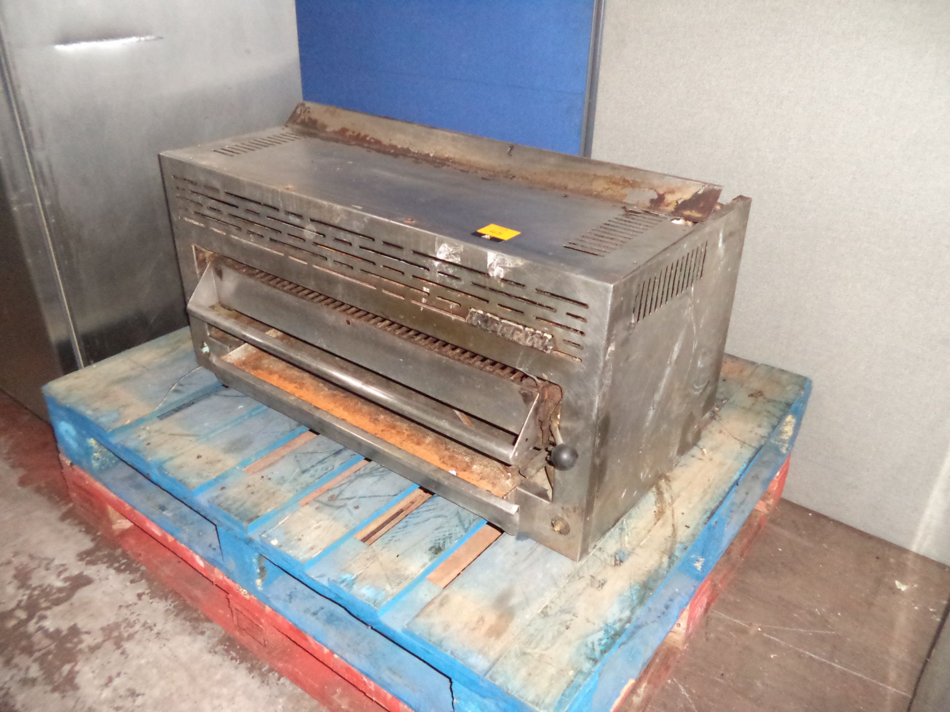 Imperial stainless steel large overhead grill unit IMPORTANT: Please remember goods successfully bid