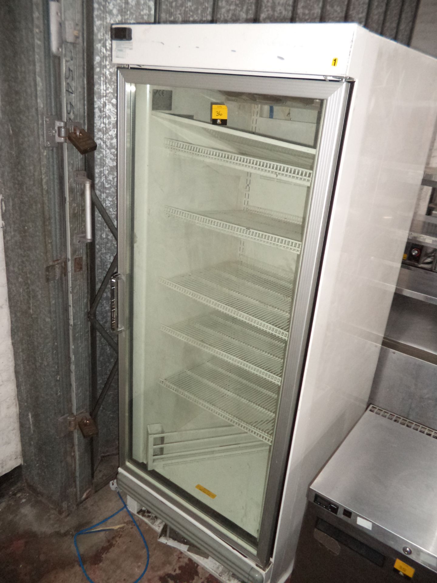 Large tall clear front freezer IMPORTANT: Please remember goods successfully bid upon must be paid - Image 2 of 2