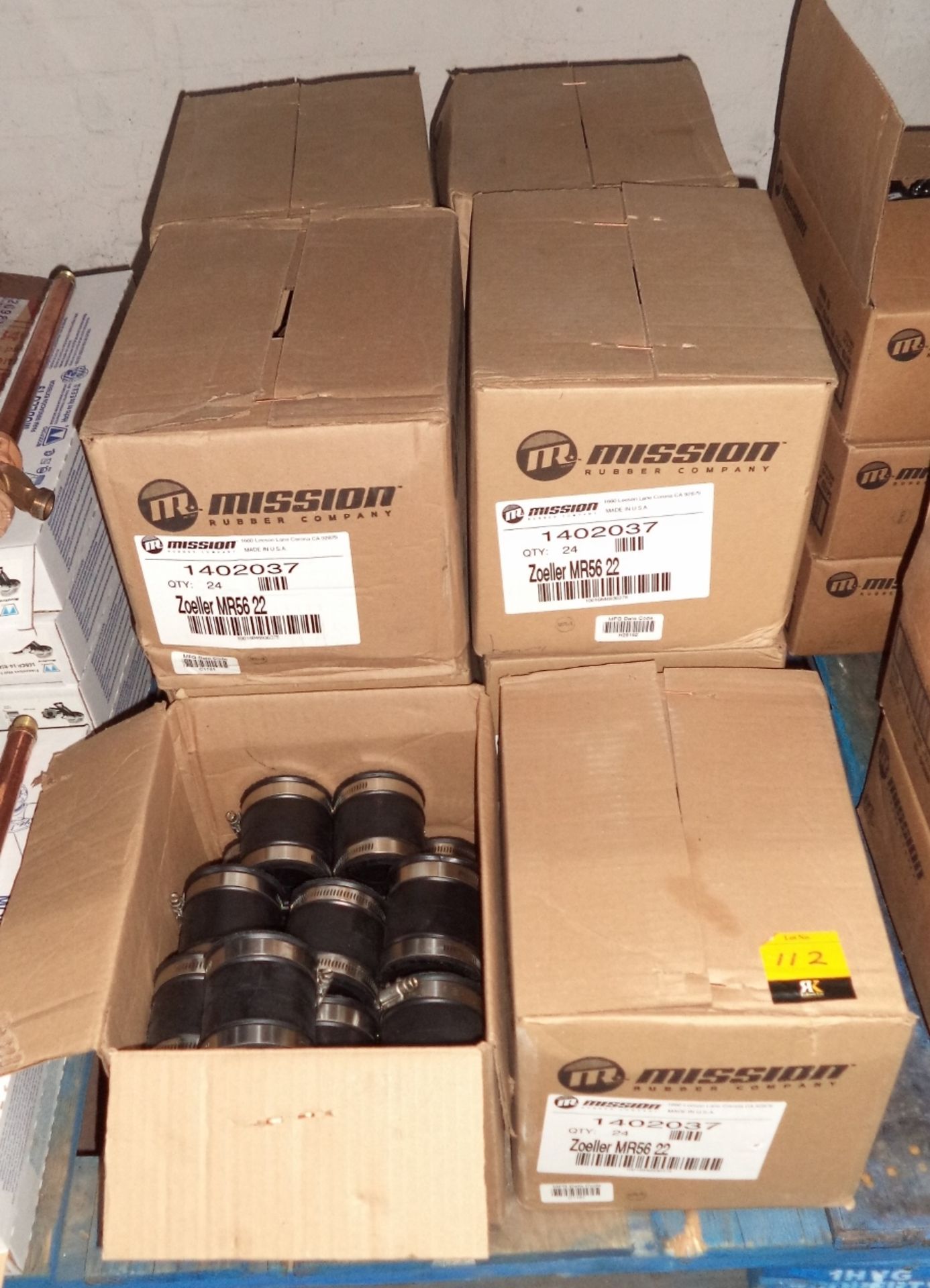 10 boxes of Zoeller model MR56 22 connectors IMPORTANT: Please remember goods successfully bid