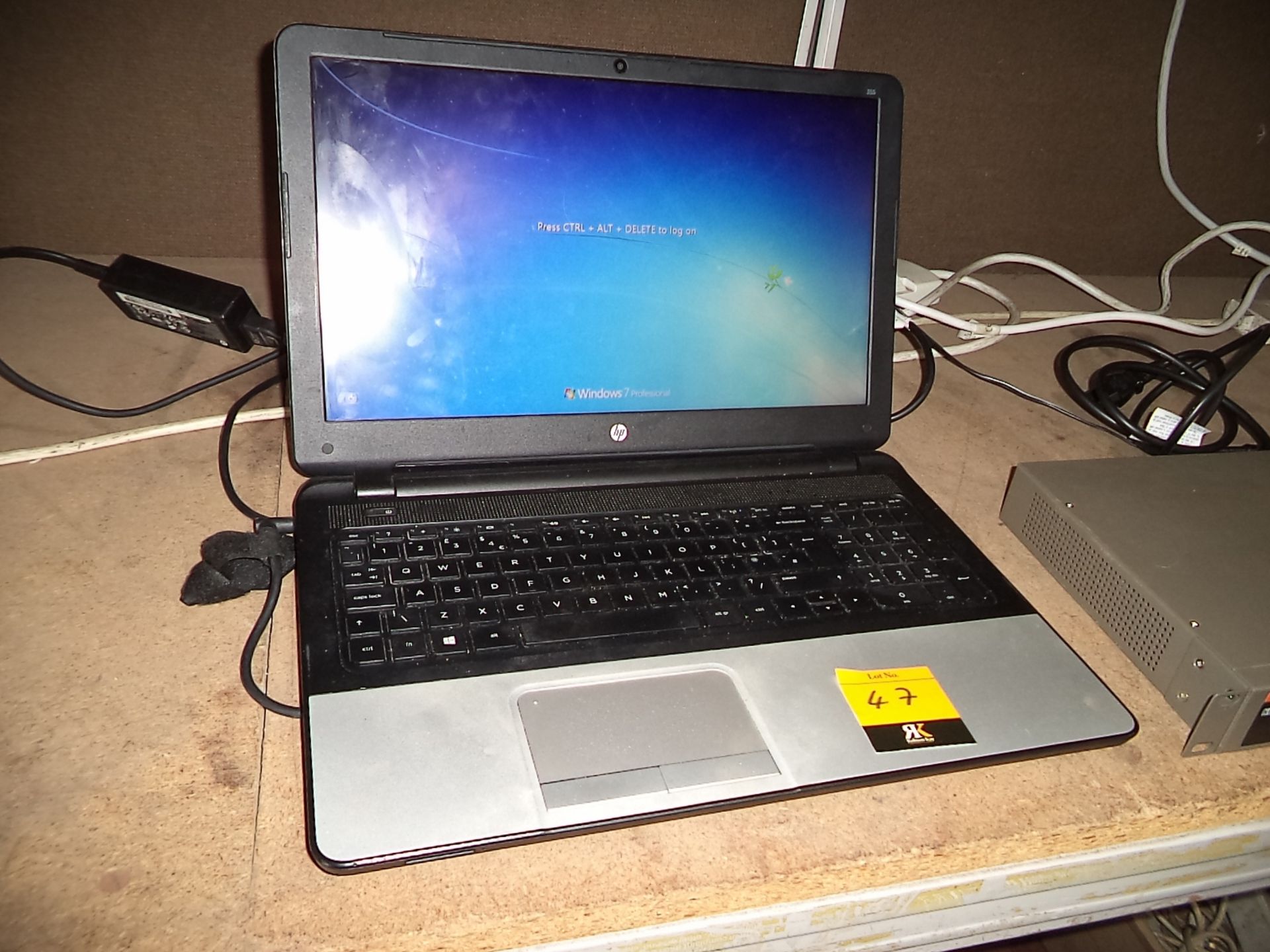 HP notebook computer model 355G2 with AMD A4-6210 APU, 4GB Ram, 500GB HDD, including power pack - Image 5 of 6