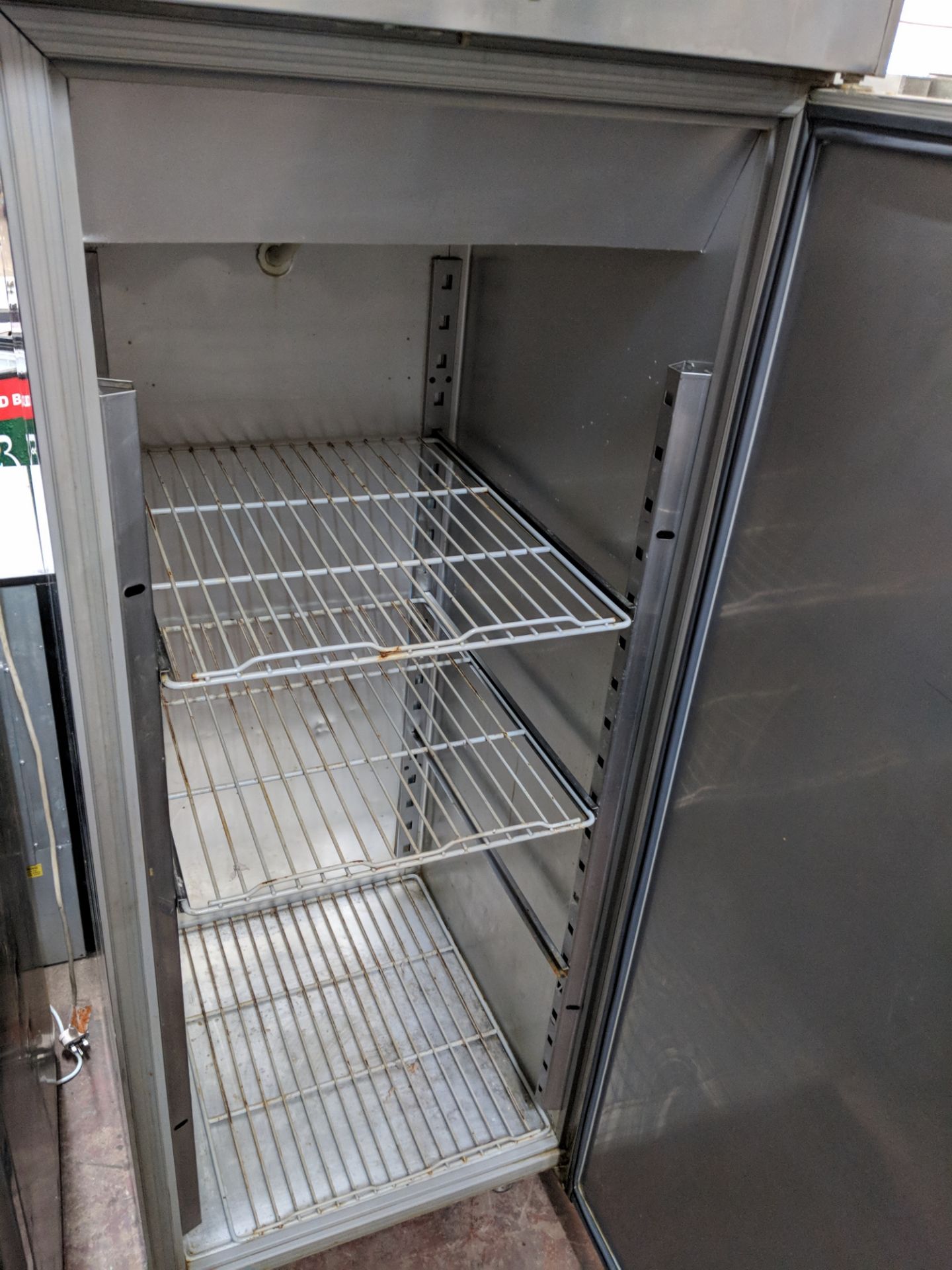 Stainless steel tall fridge IMPORTANT: Please remember goods successfully bid upon must be paid - Image 2 of 3