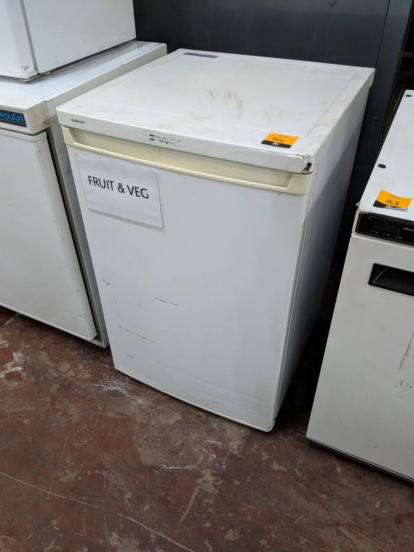 Hotpoint under counter fridge IMPORTANT: Please remember goods successfully bid upon must be paid