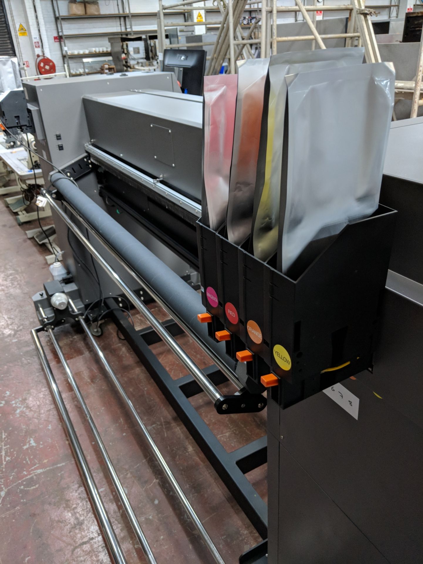 2016 GOTX model 2190 inkjet textile printing machine serial no. GT000120, purchased new from Perfect - Image 7 of 10