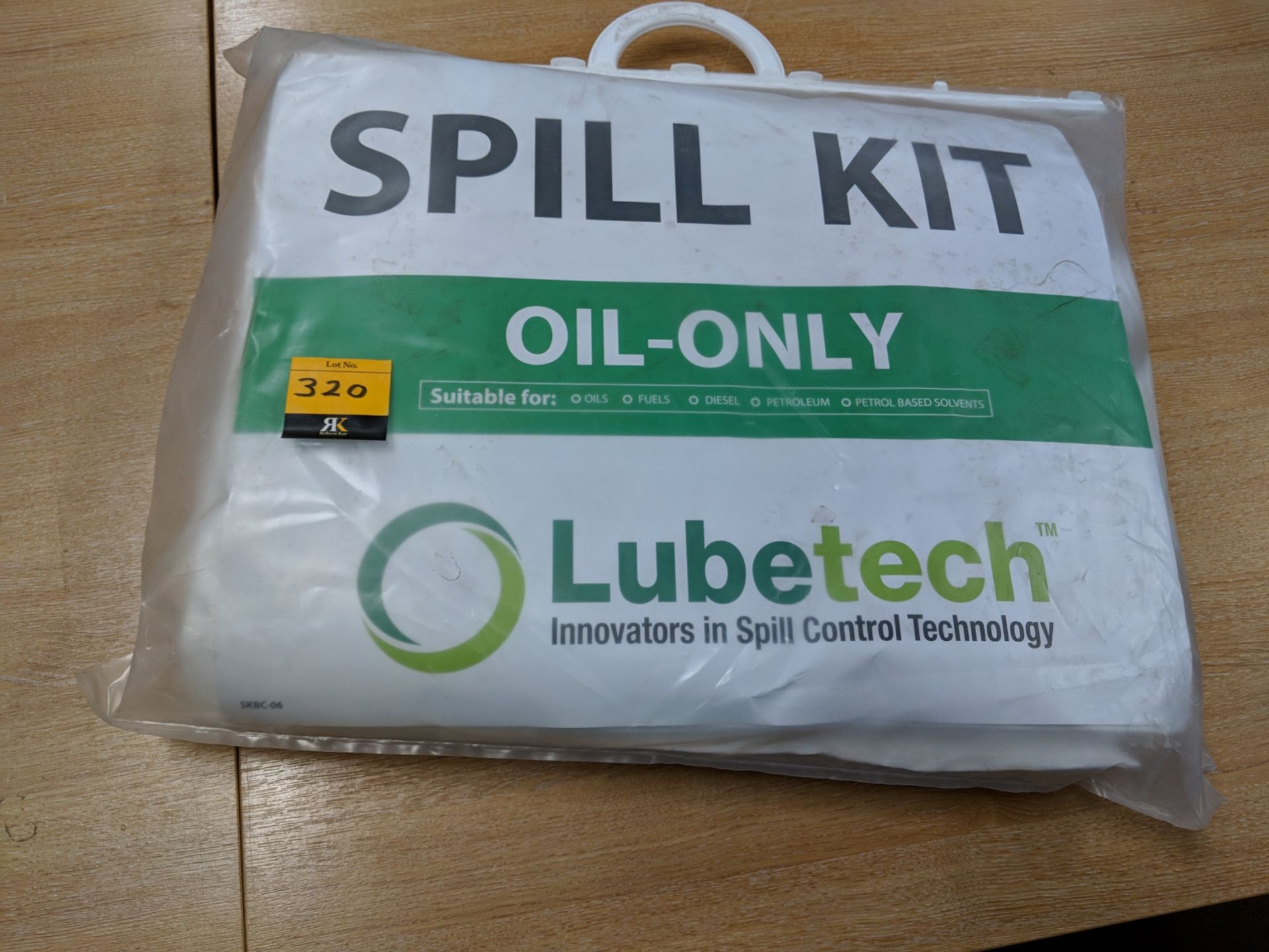 Lubetech spill kit IMPORTANT: Please remember goods successfully bid upon must be paid for and