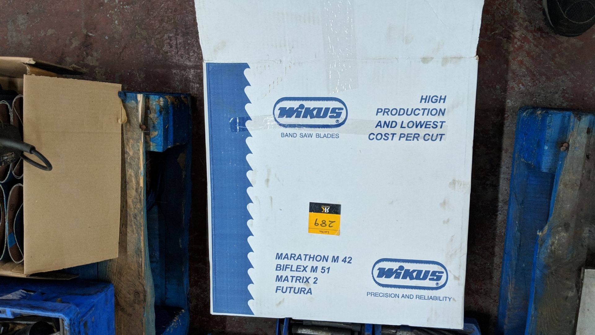 2 boxes of band saw blades This is one of a number of lots from C & C Engineering (Nelson) Ltd - - Image 6 of 6
