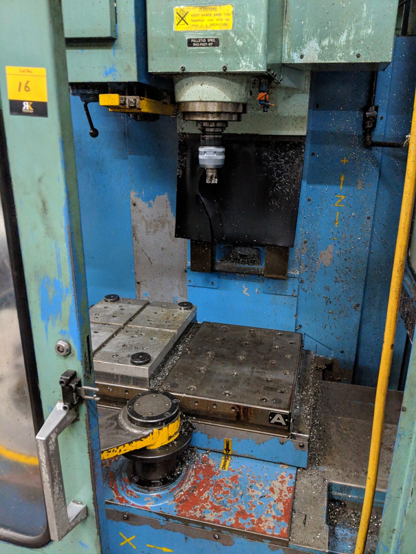 Matsuura-1 machining centre, year of manufacture 1990, serial no. 900408283 complete with Yasnac - Image 2 of 5