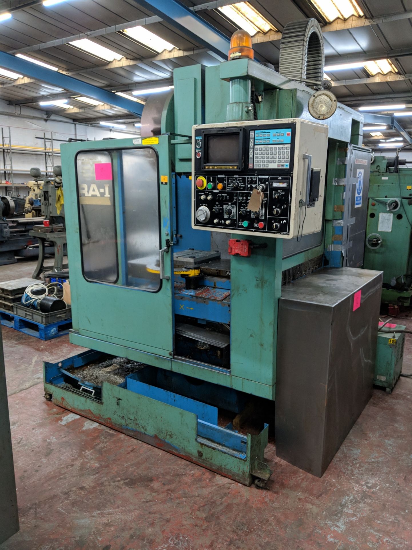 Matsuura-1 machining centre, year of manufacture 1990, serial no. 900408283 complete with Yasnac