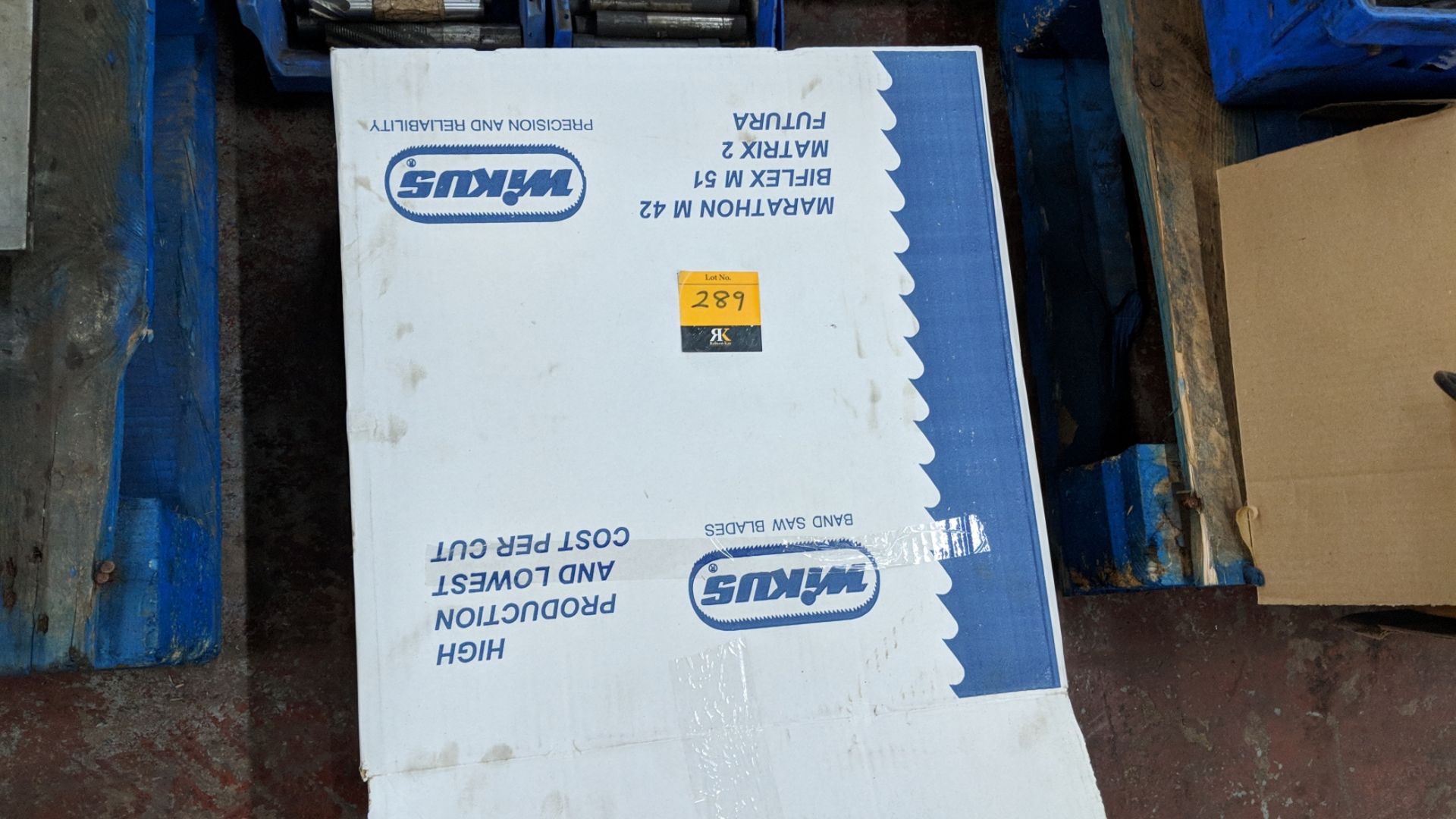 2 boxes of band saw blades This is one of a number of lots from C & C Engineering (Nelson) Ltd - - Image 2 of 6