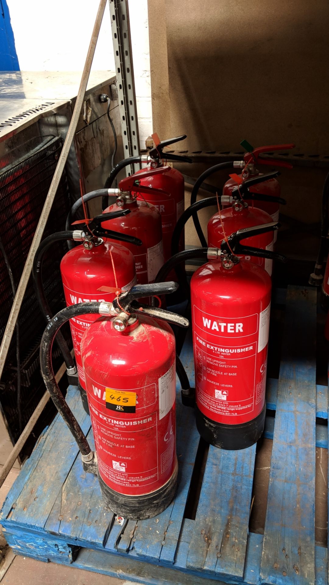 7 off fire extinguishers IMPORTANT: Please remember goods successfully bid upon must be paid for and