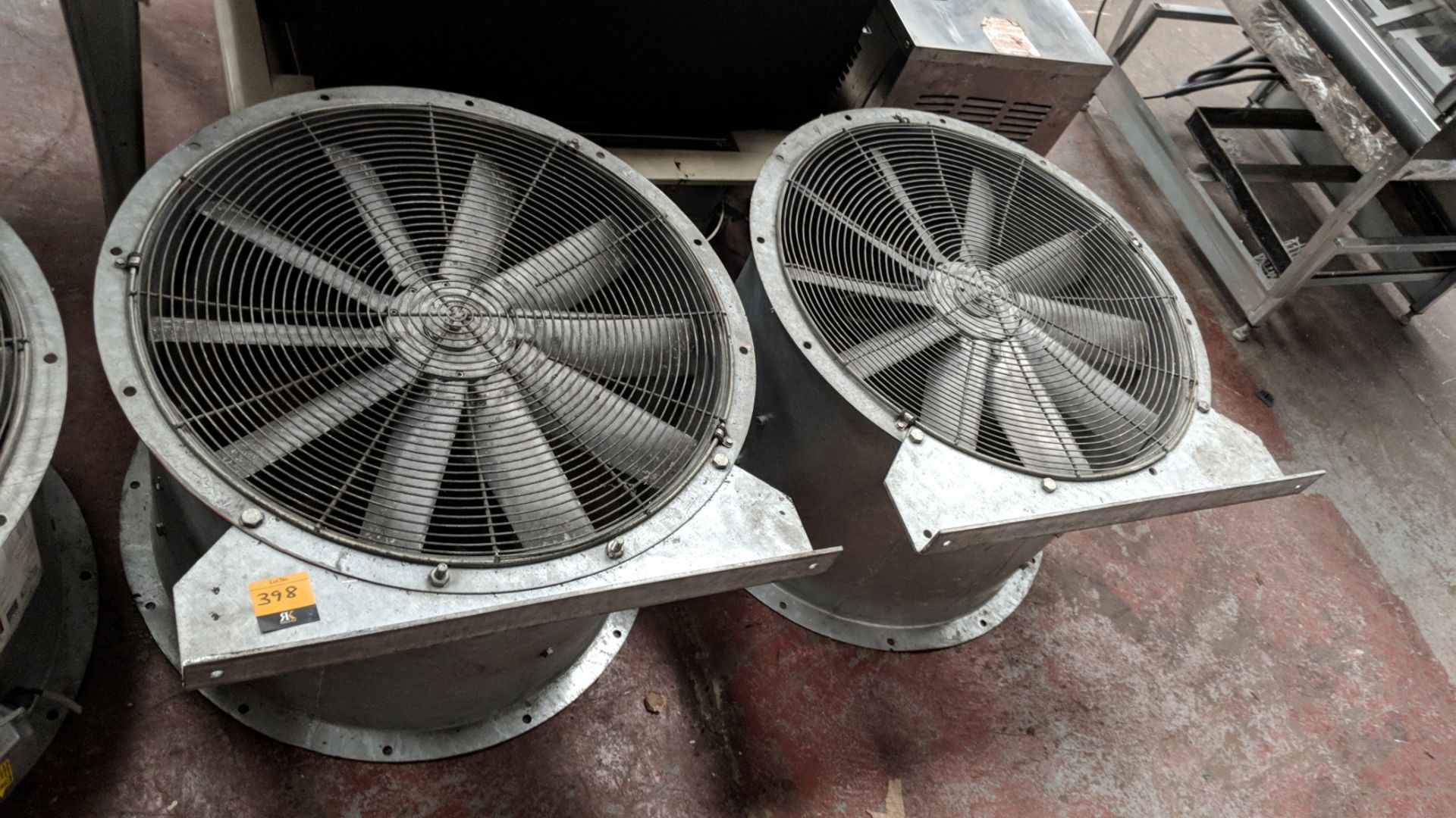 3 off ventilation fans, each circa 700mm diameter IMPORTANT: Please remember goods successfully - Image 3 of 3