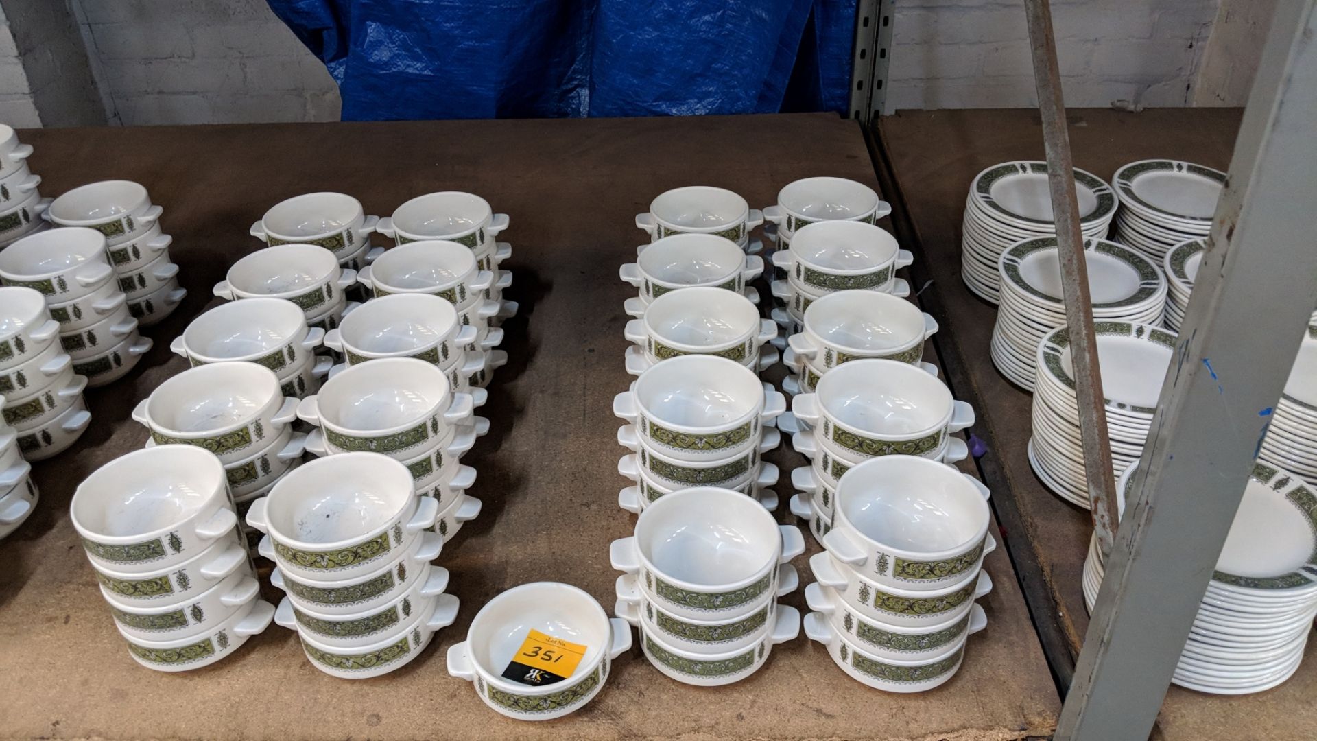 Contents of a bay of Steelite crockery comprising approx. 480 pieces in total, made up of soup - Image 2 of 12