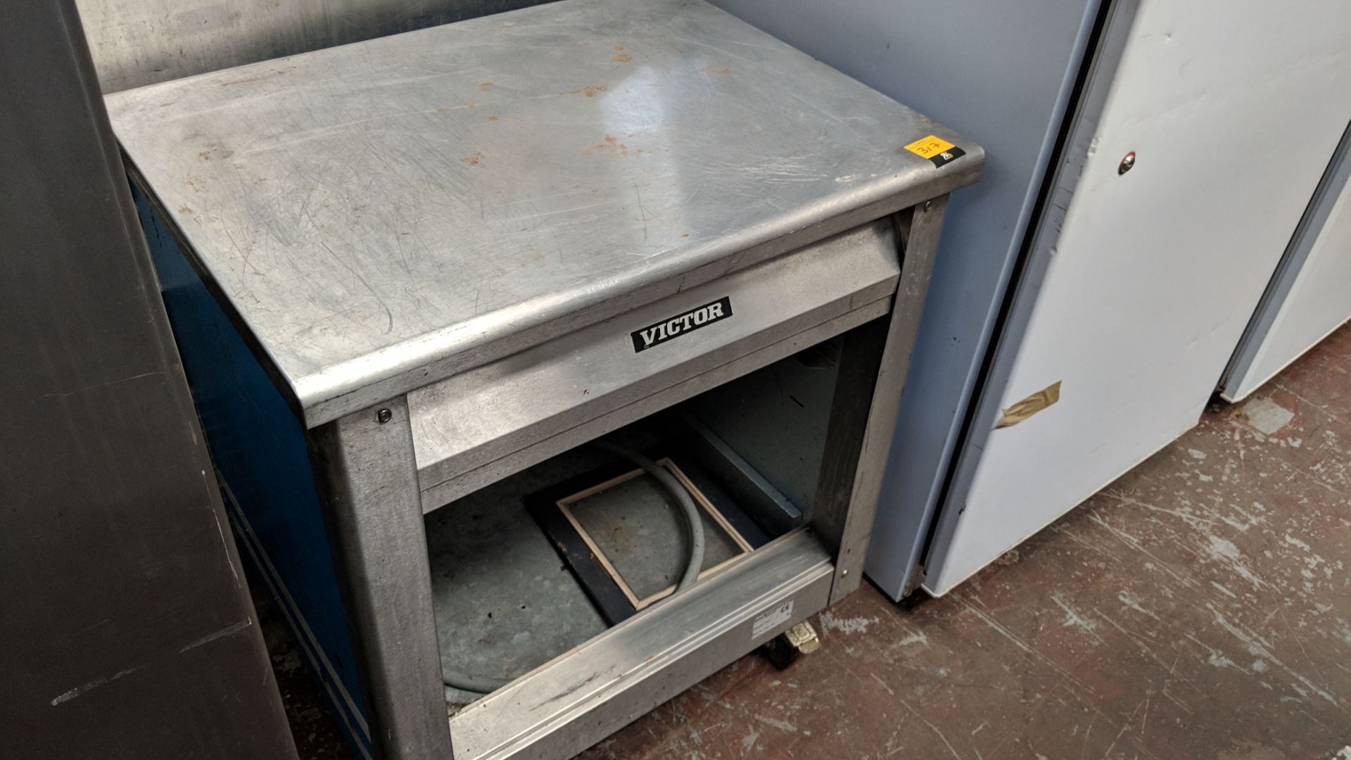 Victor stainless steel cupboard IMPORTANT: Please remember goods successfully bid upon must be - Image 2 of 2