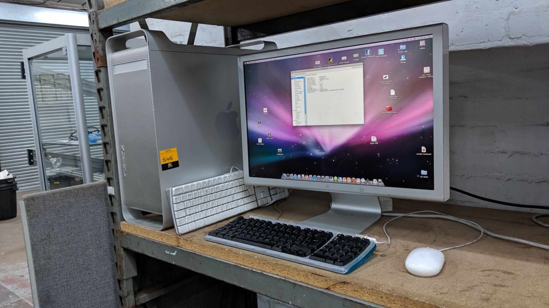 Apple PowerMac G5 model A1047 EMC number 2061 desktop computer, with 2GHz processor, 160Gb hard