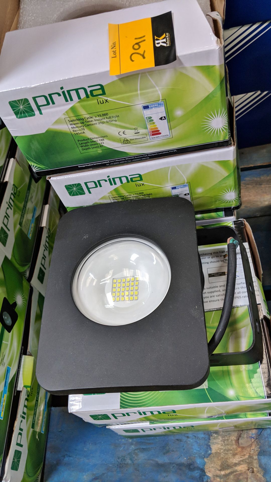 6 off Prima Lux IP65 High Output LED floodlights - 30W, 2,500 lumens The vast majority of products - Bild 3 aus 3