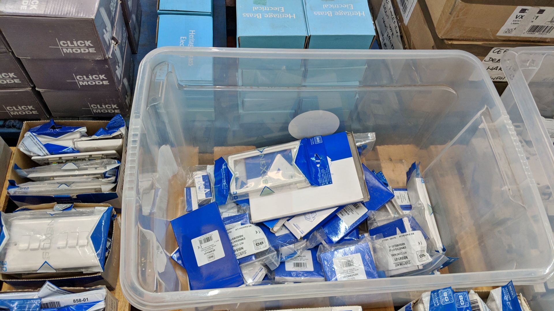 Contents of a pallet consisting of a huge quantity of British General Nexus sockets, switches, - Image 11 of 11