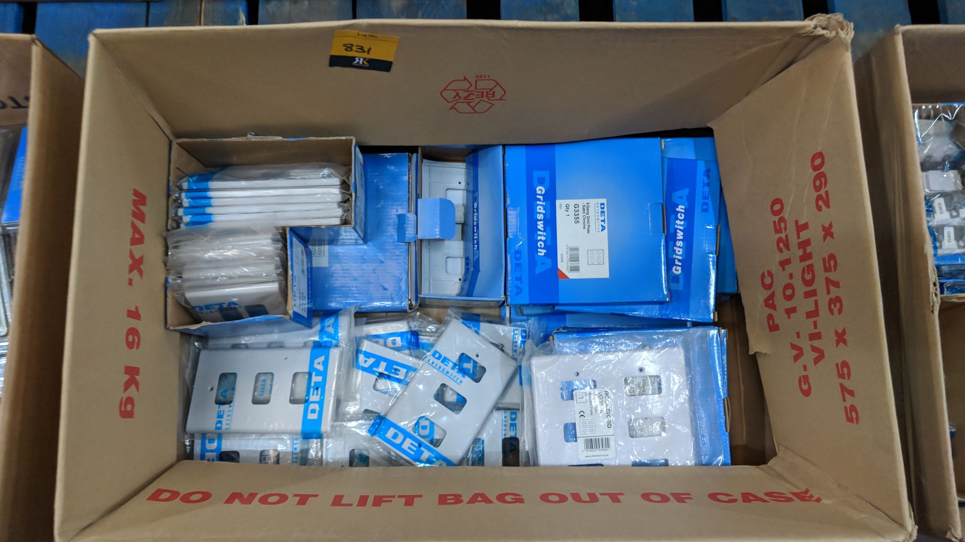 Contents of a crate of Deta plates - crate excluded The vast majority of products in this auction - Image 2 of 3