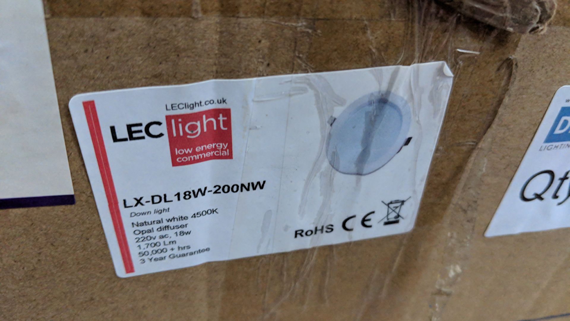 40 off LX-DL18W-200NW Natural White 4500K LED downlights, 225 x 20mm, 205mm hole The vast majority - Image 3 of 3