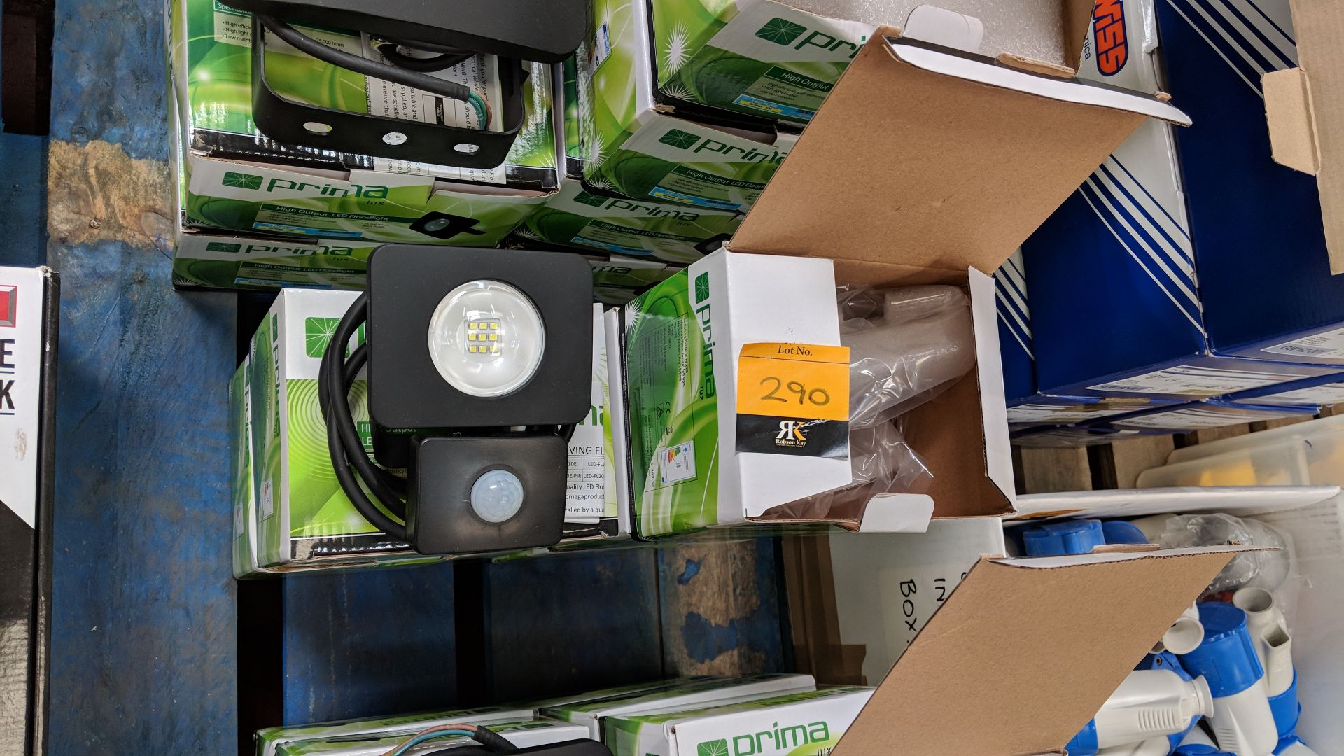 5 off Prima Lux IP65 High Output LED floodlights - 10W, 850 lumens with PIR sensors The vast