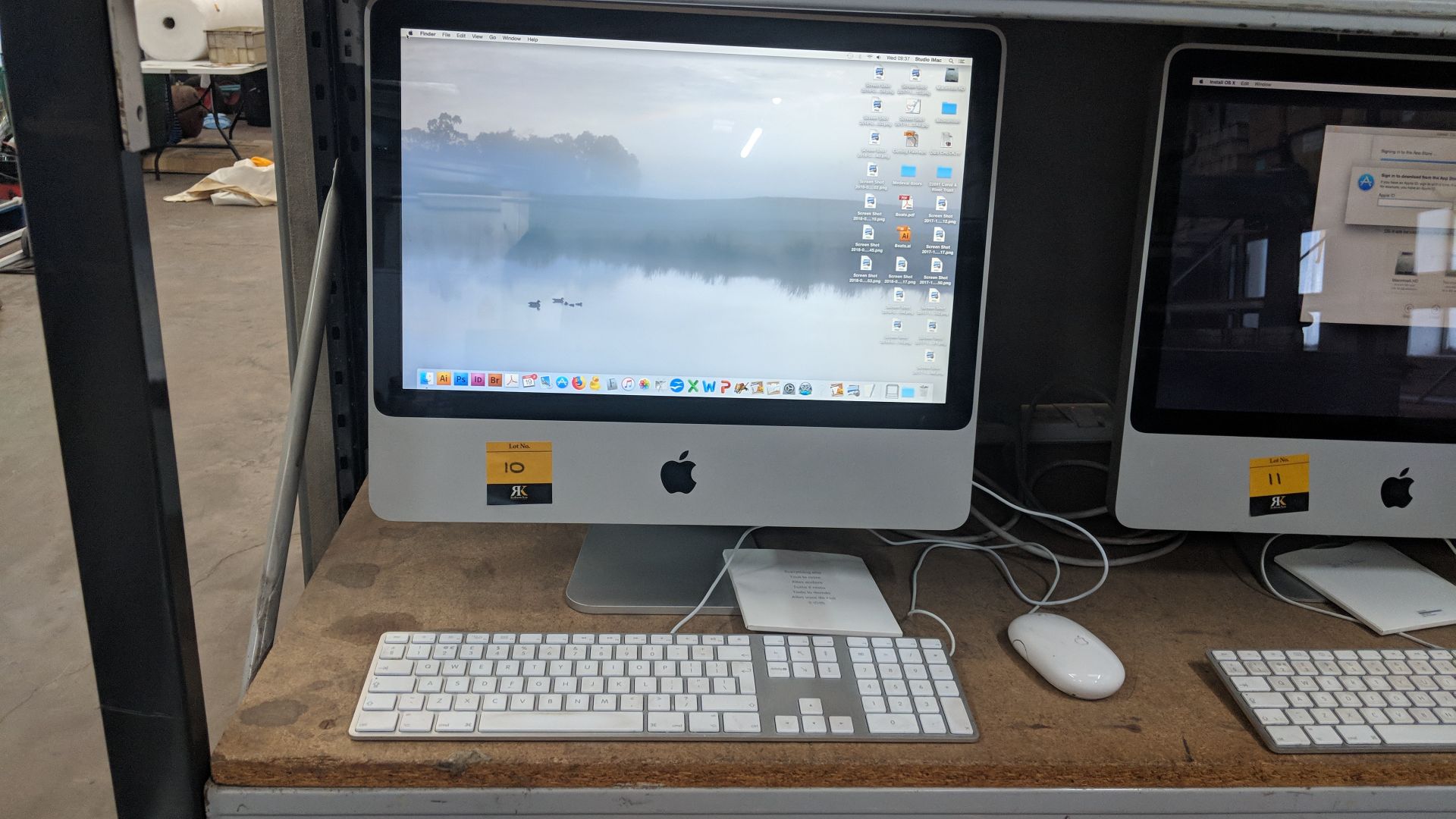 Apple iMac 20" computer with 2.66GHz Intel Core 2 duo processor, solid state hard drive - Image 2 of 9