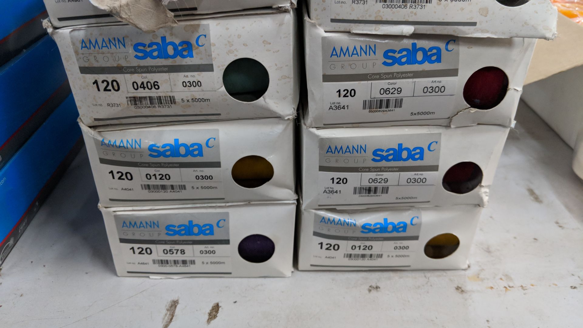 11 boxes of Aman Saba thread - Image 6 of 6