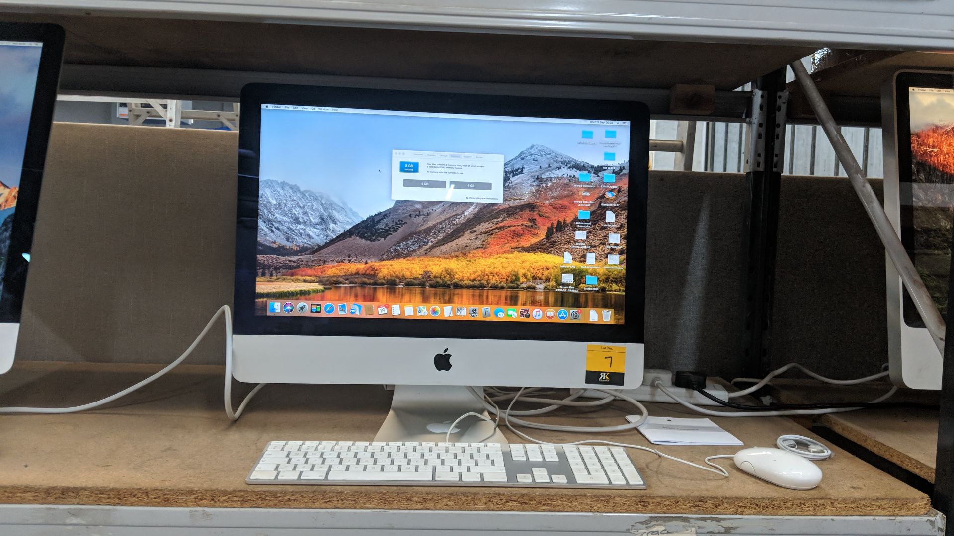 Apple iMac 21.5" computer with 2.7GHz Intel Core i5 processor - Image 12 of 12