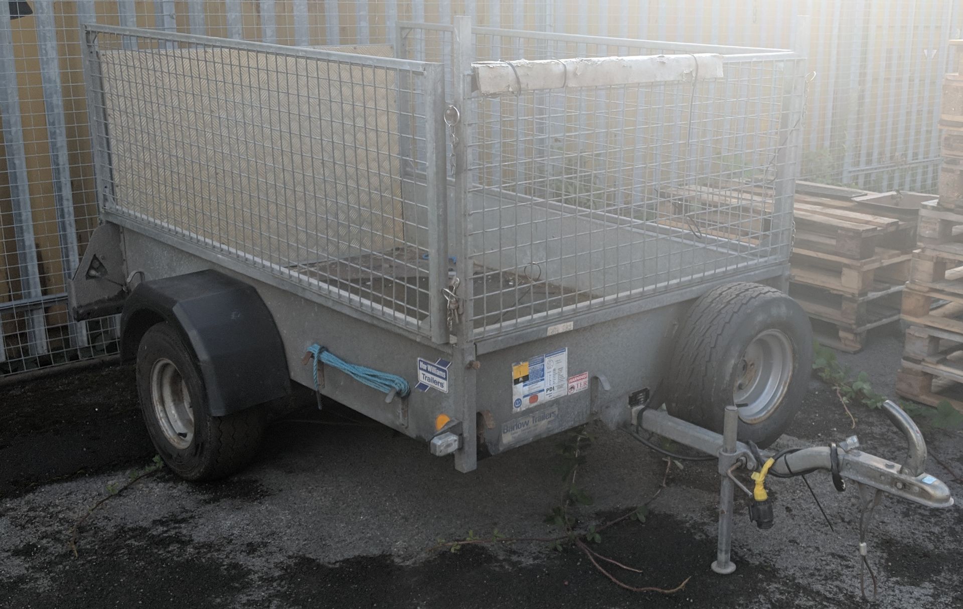 Ifor Williams P6E trailer with folding ramp - Image 2 of 8