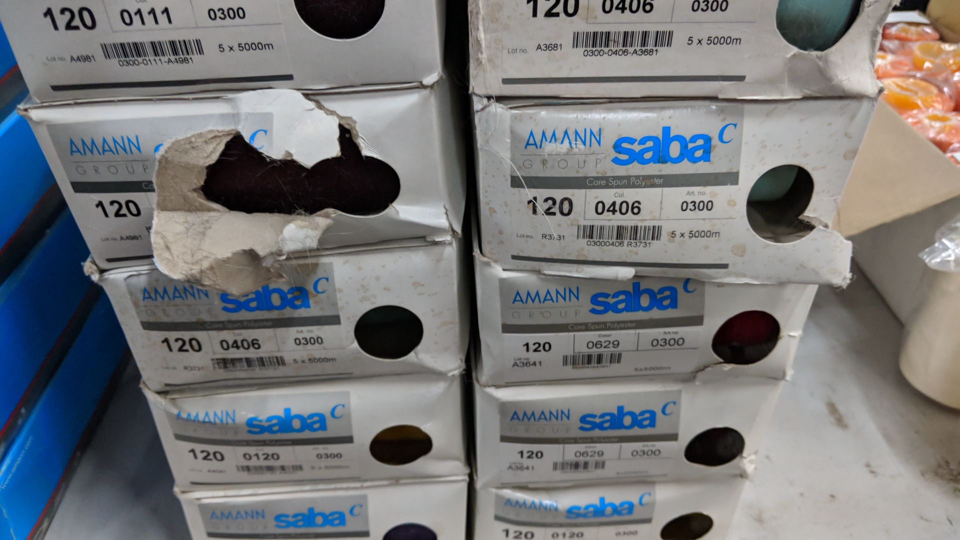 11 boxes of Aman Saba thread - Image 5 of 6