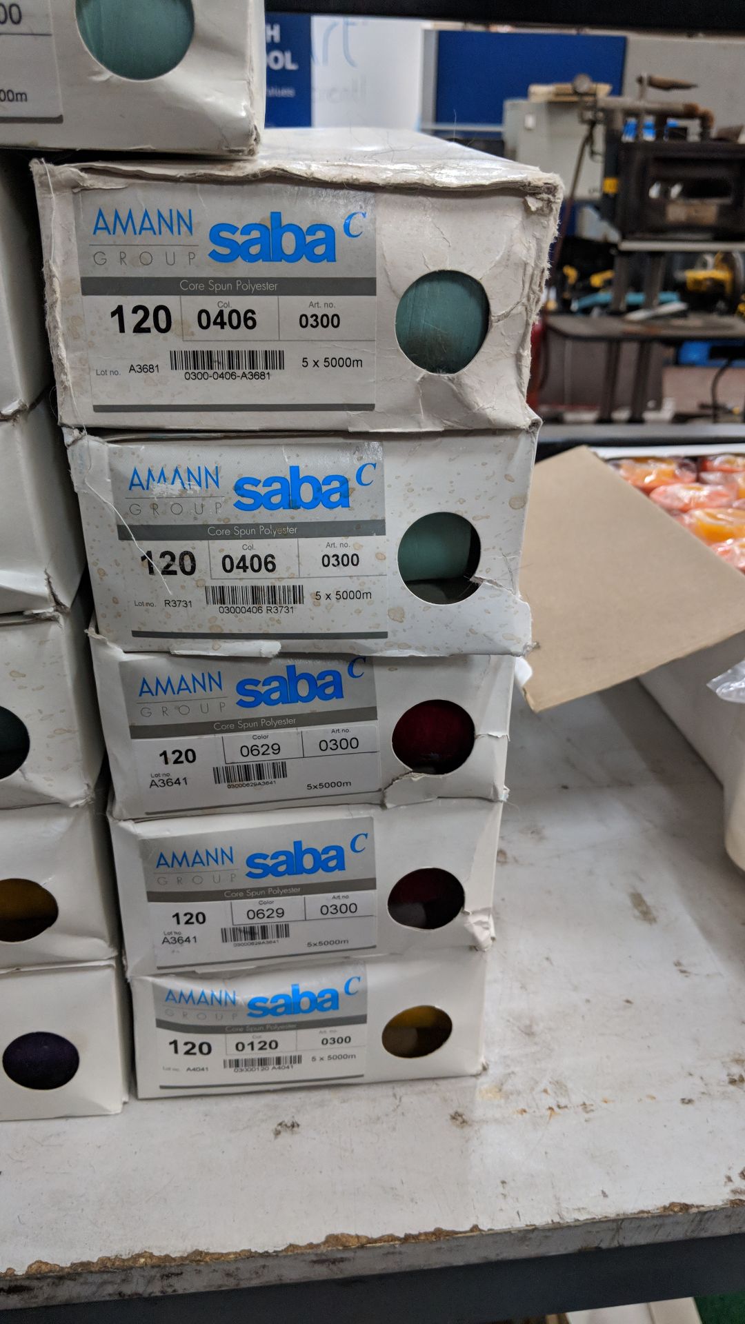 11 boxes of Aman Saba thread - Image 3 of 6