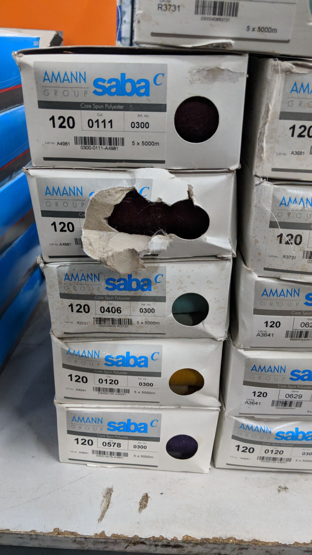11 boxes of Aman Saba thread - Image 2 of 6