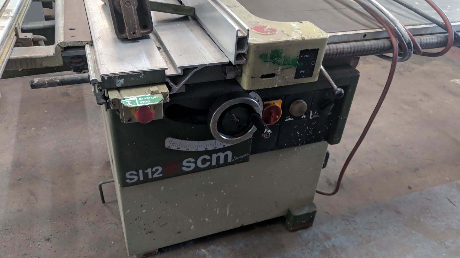 SCM SI 12 panel saw - Image 4 of 10