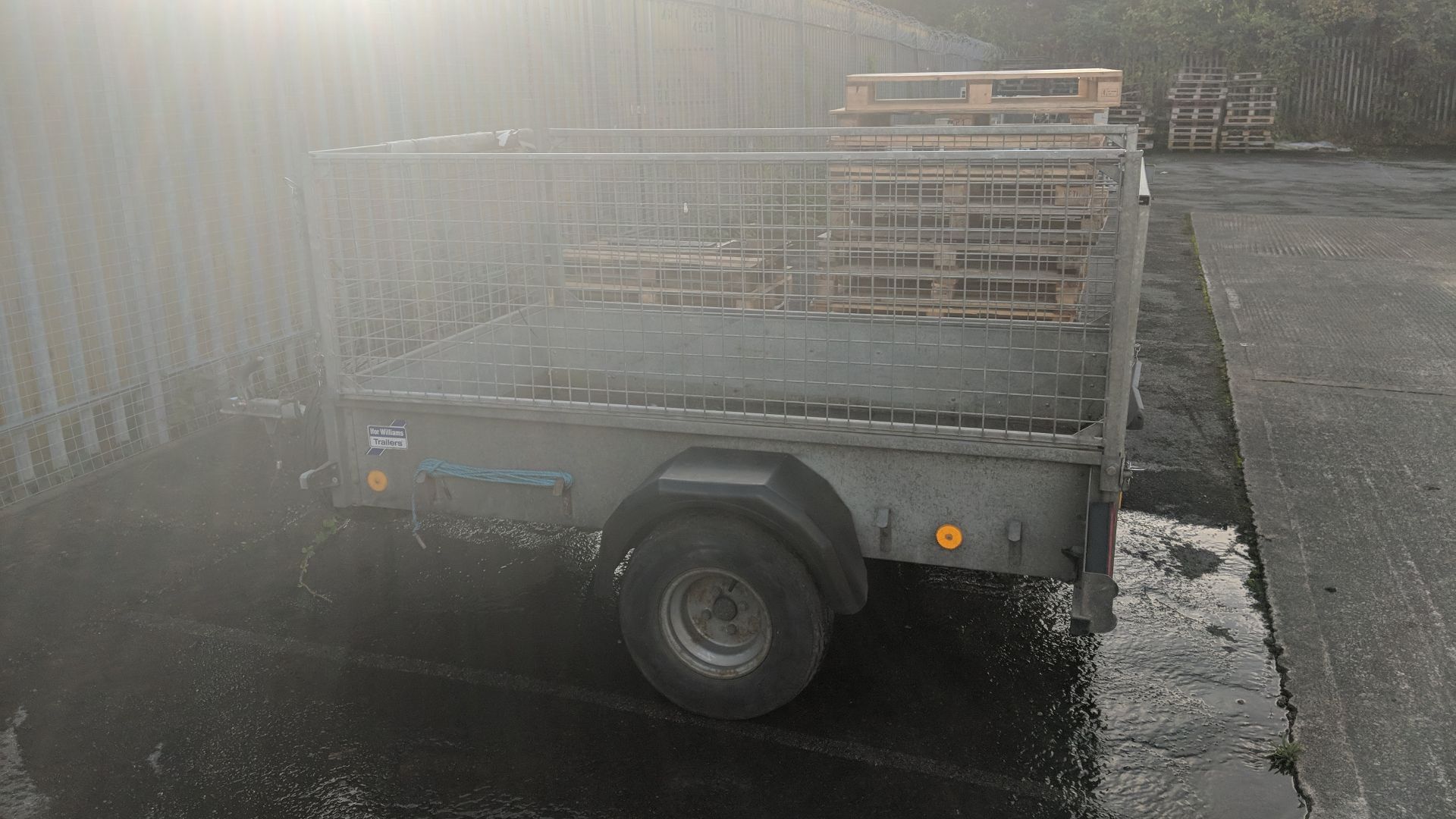 Ifor Williams P6E trailer with folding ramp - Image 6 of 8