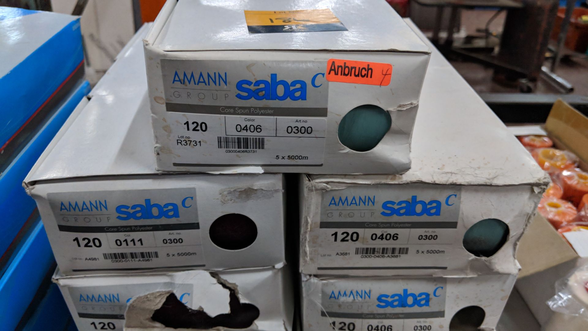 11 boxes of Aman Saba thread - Image 4 of 6