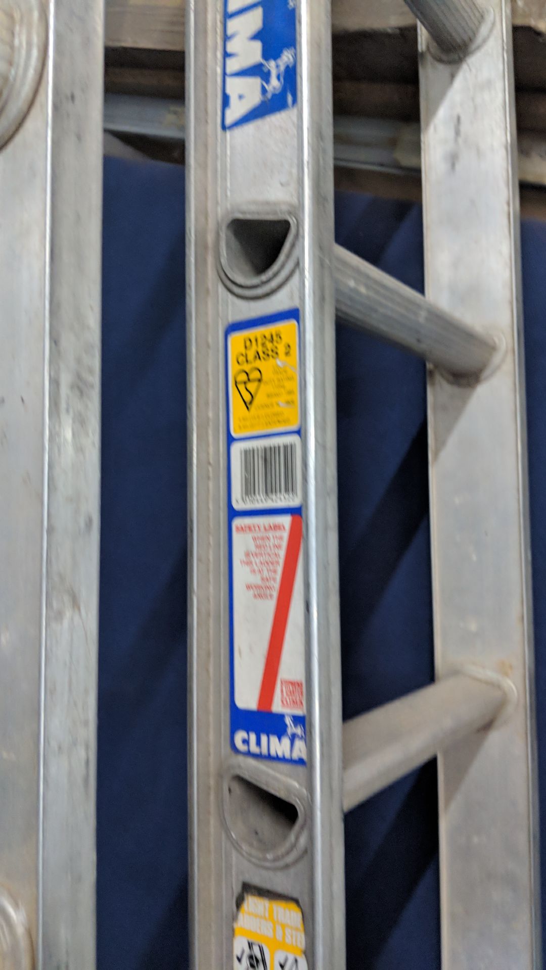2 off metal rung ladders, each one measuring circa 4500mm long - Image 3 of 6