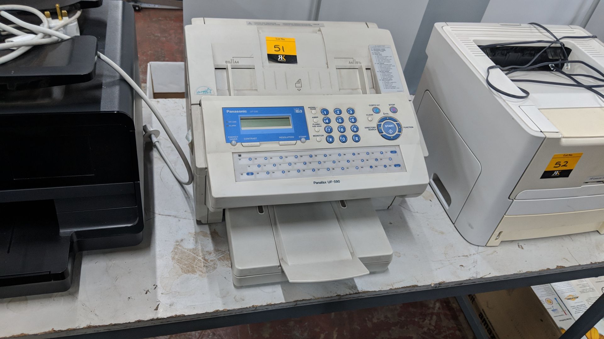 Panasonic Panafax UF-590 fax machine