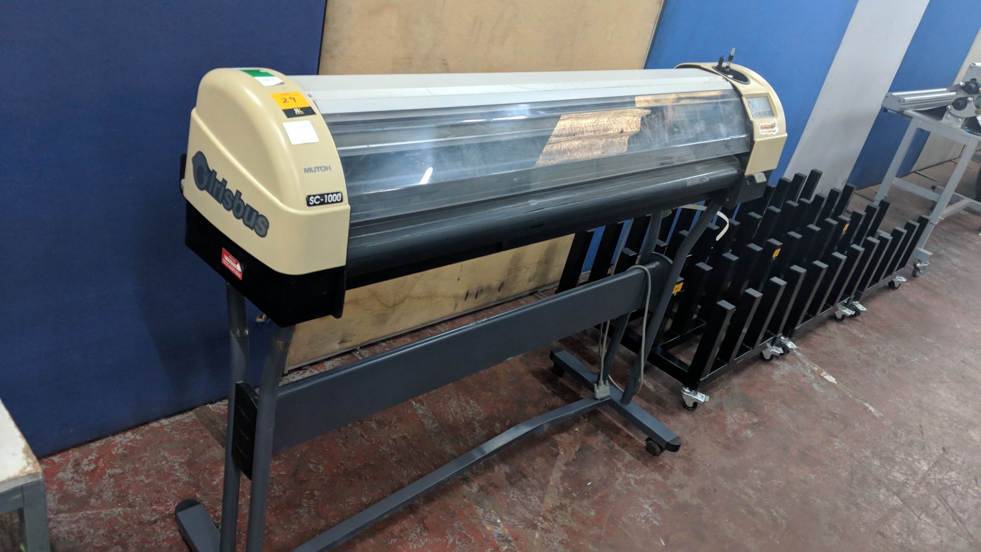 Mutoh model SC-1000 plotter