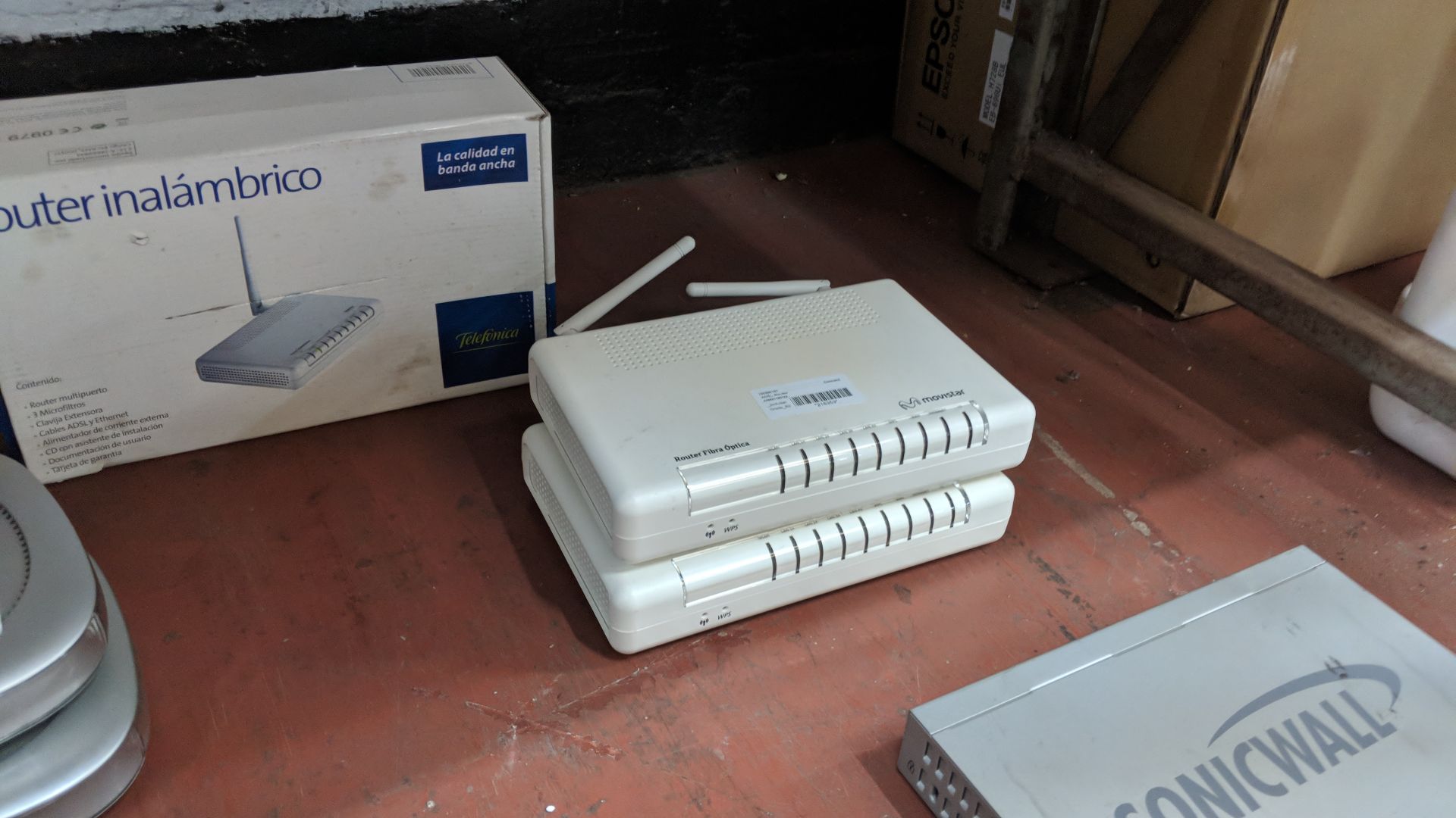 10 off assorted routers & similar as pictured including SonicWall IMPORTANT: Please remember goods - Image 7 of 8