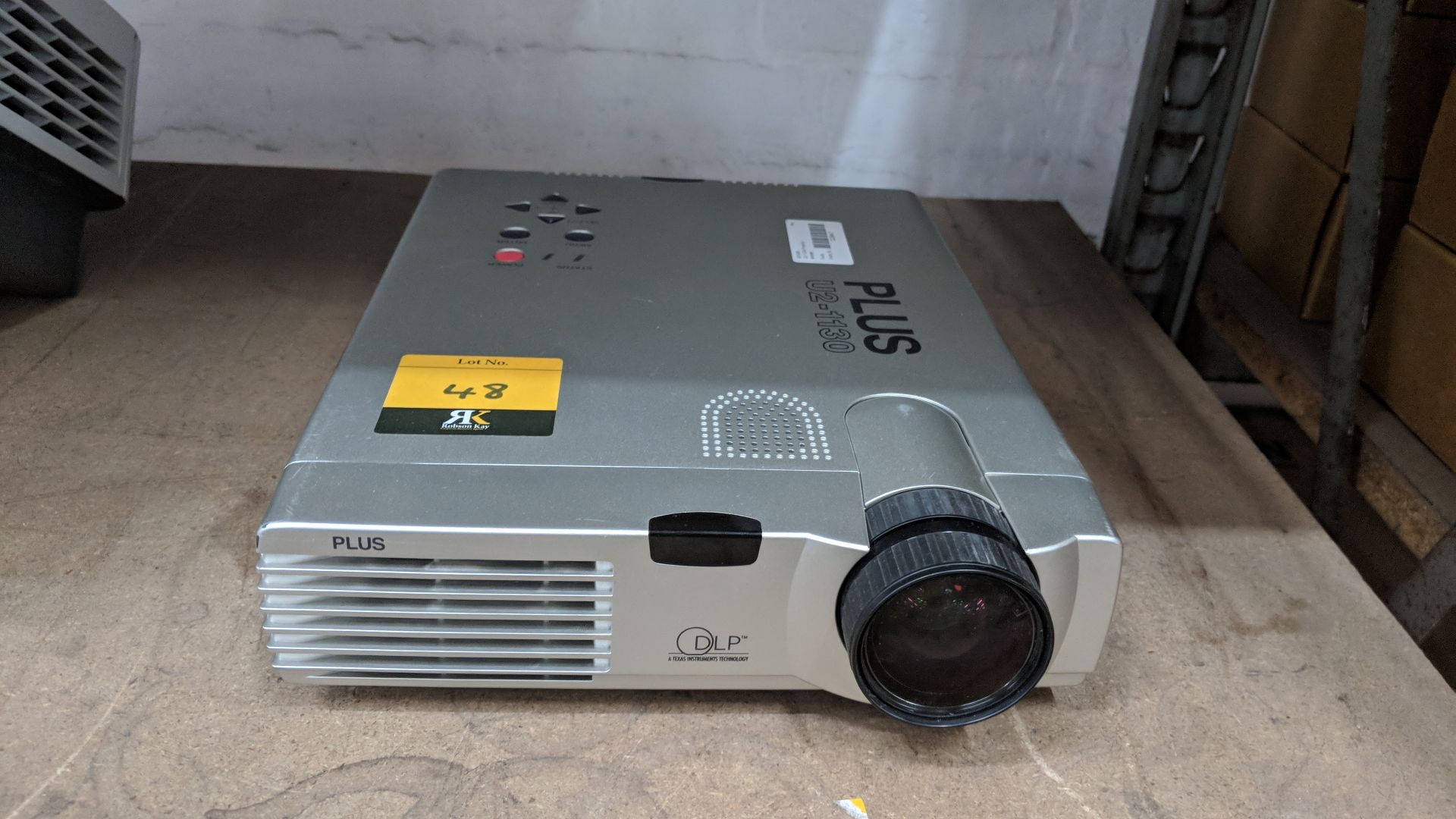 PLUS model U2-1130 DLP projector IMPORTANT: Please remember goods successfully bid upon must be paid - Image 3 of 4