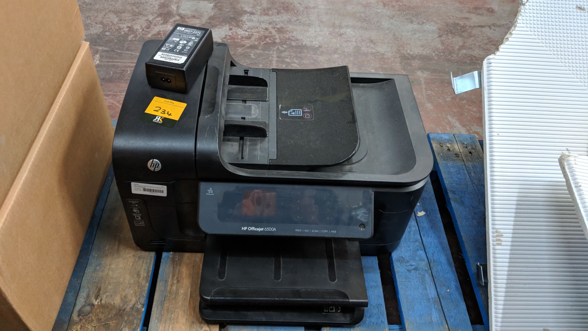 HP OfficeJet 6500A multifunction printer IMPORTANT: Please remember goods successfully bid upon must - Image 4 of 4