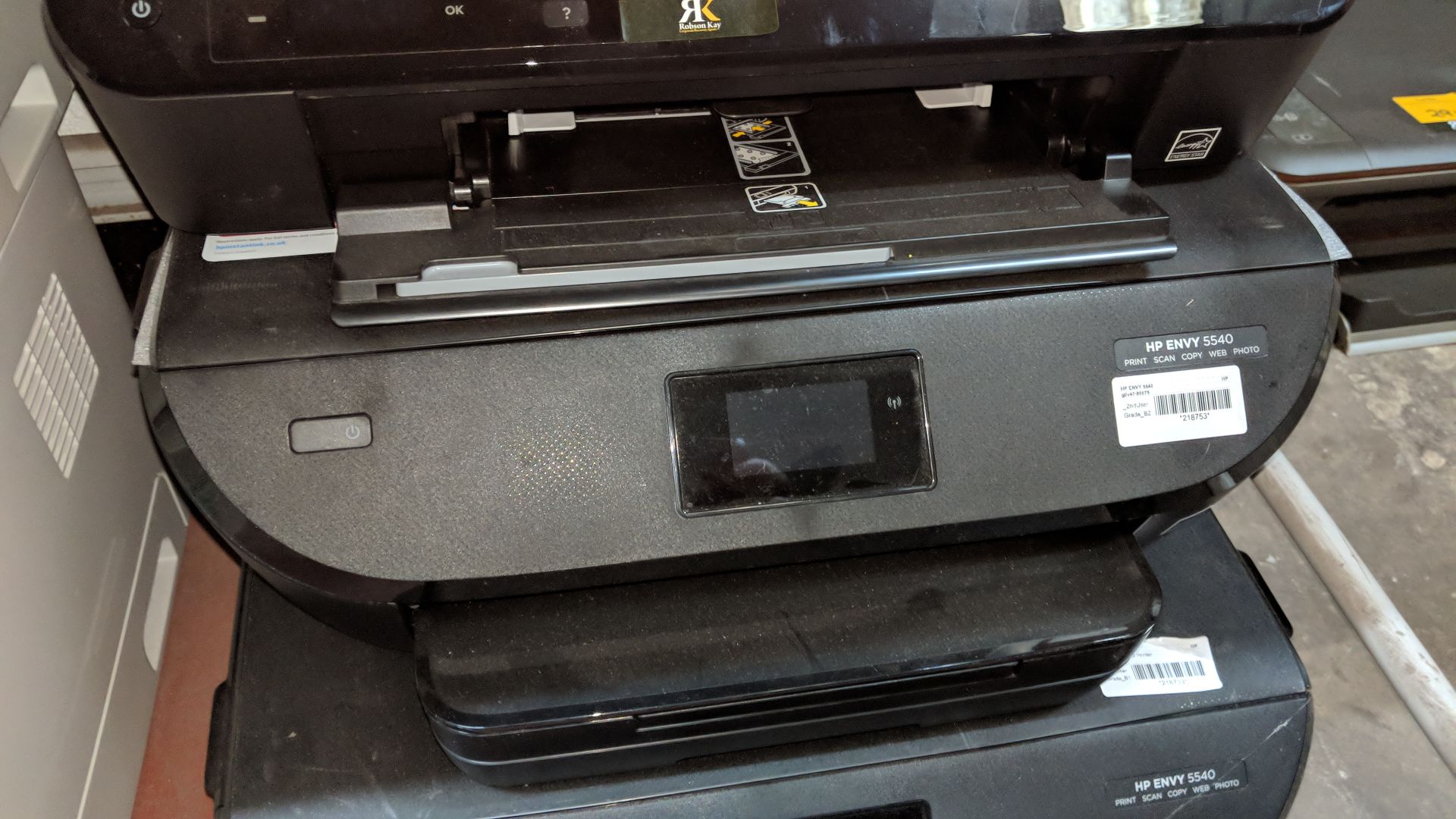 3 off assorted HP inkjet multifunction printers IMPORTANT: Please remember goods successfully bid - Image 4 of 5