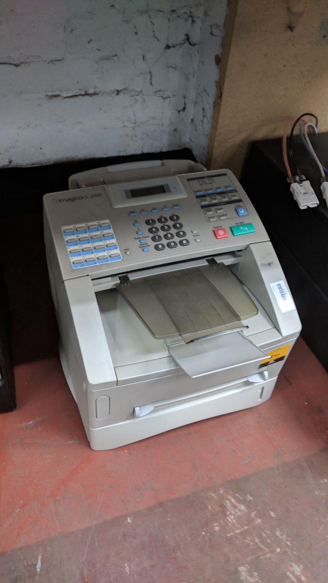 Imagistics model 2500 fax machine IMPORTANT: Please remember goods successfully bid upon must be - Image 2 of 3